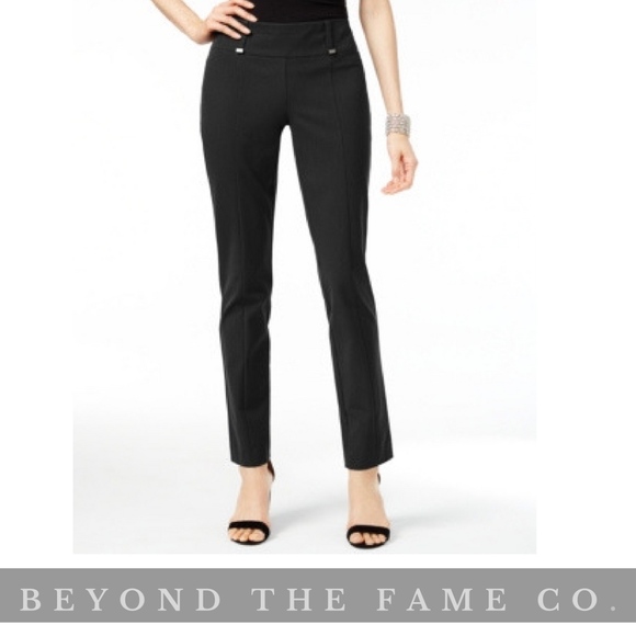 alfani slim leg pants